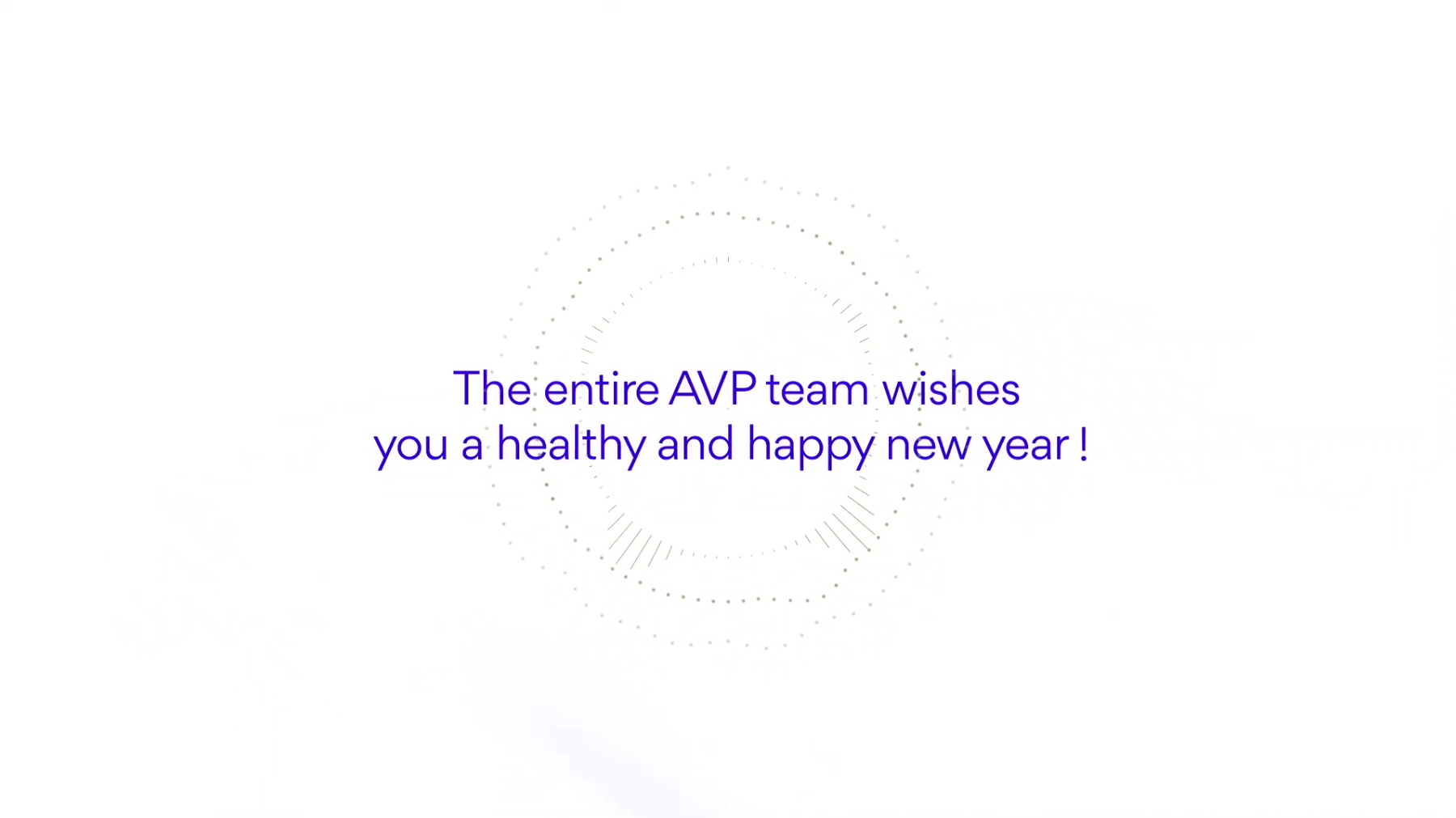 Best wishes from AVP team